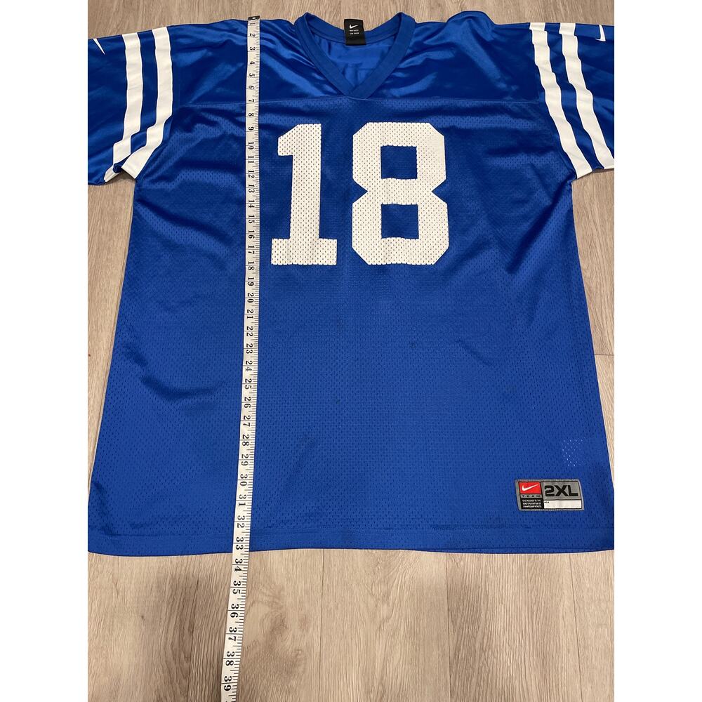 Denver Broncos NFL Football Jersey Mens XXL Peyton Manning #18 Nike Fanwear - Picture 4 of 6